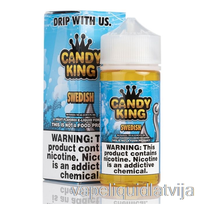 Zviedru - Candy King - 100ml 0mg Vape šķidrums